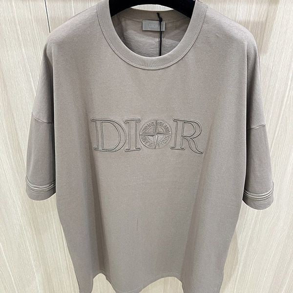 可愛い ディオール AND STONE ISLAND コットン n級品 Tシャツ dev85607